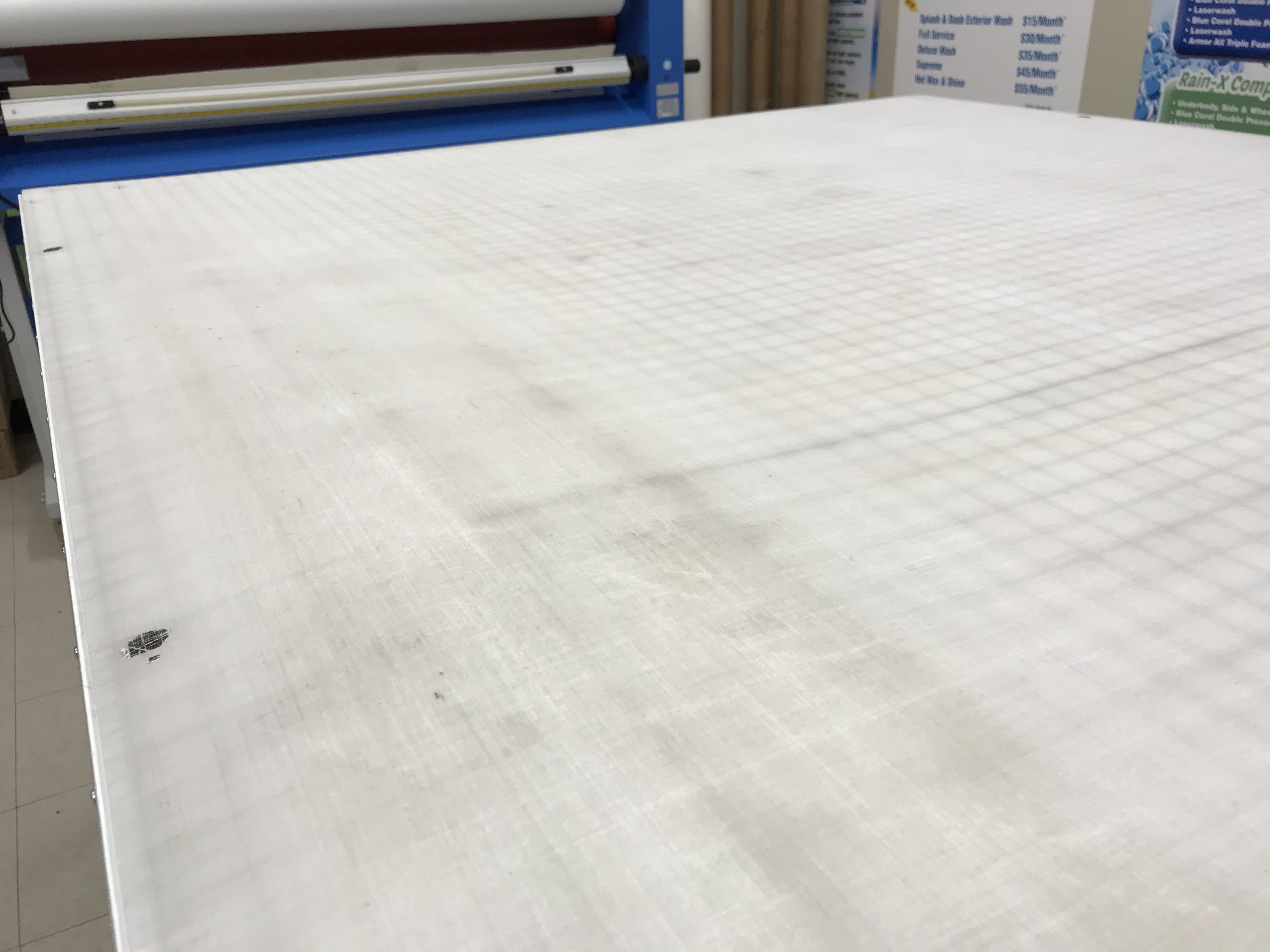 4' x 6' Rhino Self-Healing Large Cutting Mat with Direct Print Grid