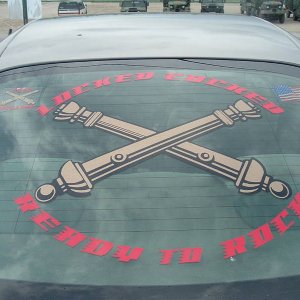 First Vehicle decal I produced