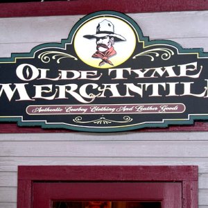 Old Tyme Mercantile store front