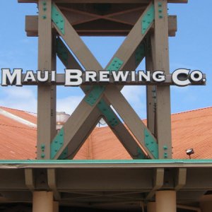 Maui Brewing channel letters closeup