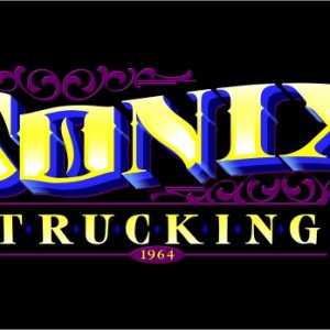 Sonix Truck Lettering Design