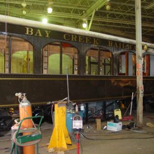 Railcar striping