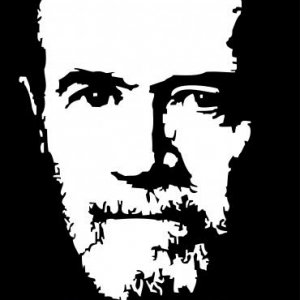 George Carlin tribute. Created in Corel