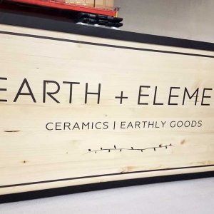 Wooden Elegant Commercial Signs