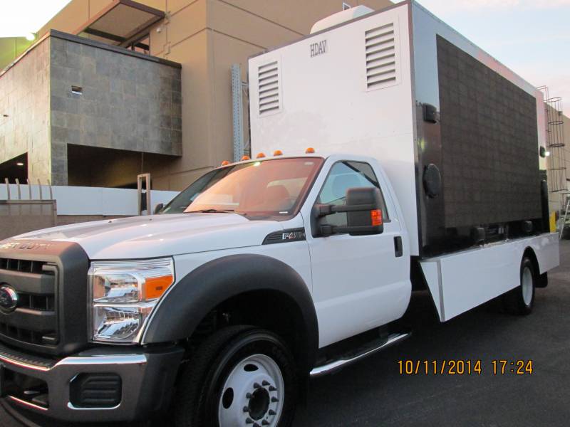 2013 Ford LED Sign Truck