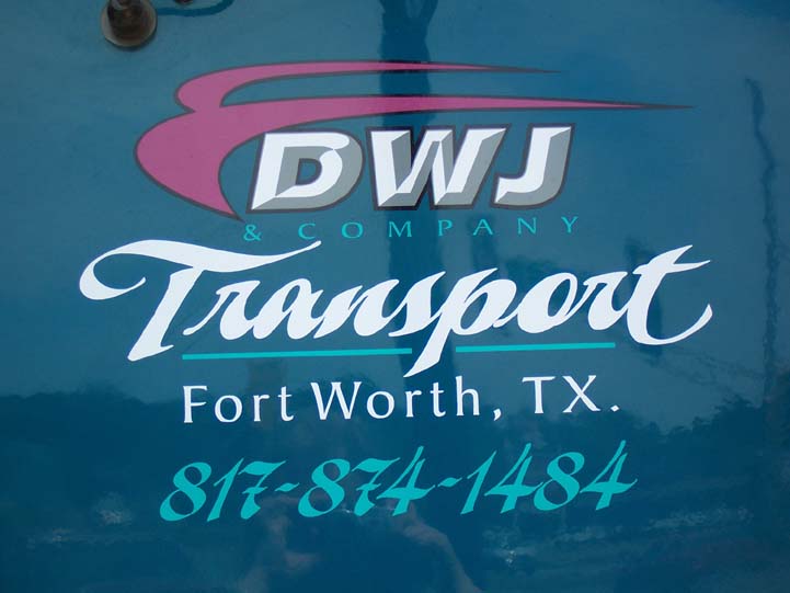 DWJ & Co. Truck doors