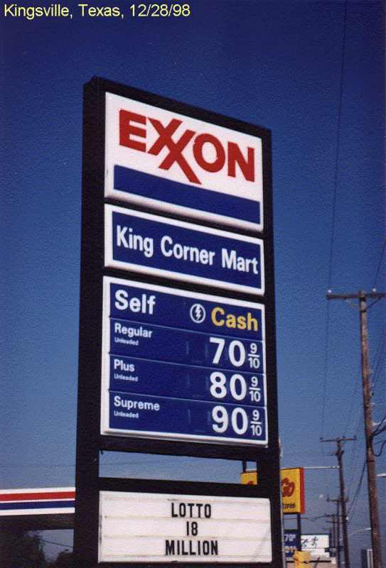 Gas Price Signage