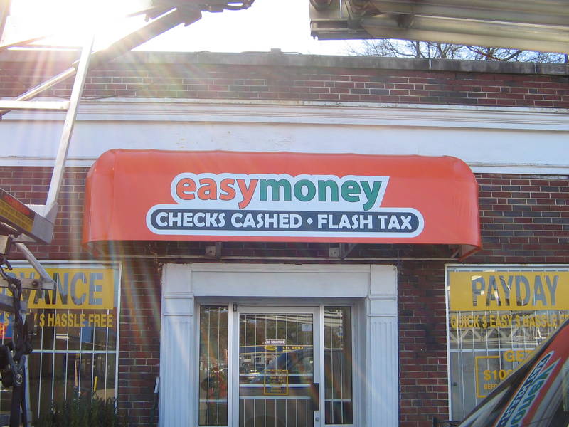 Great name for a check cashing biz!