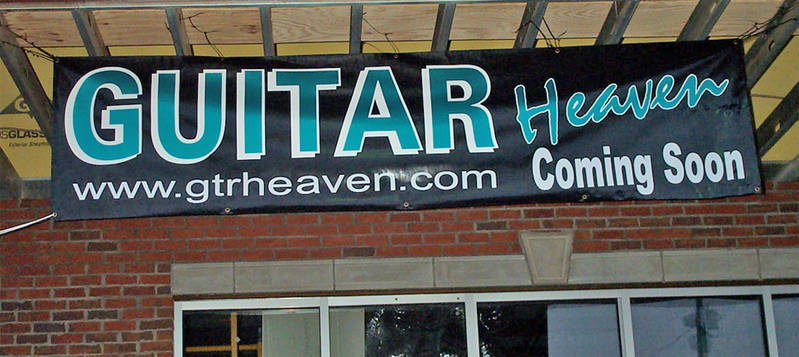Guitar Heaven Store banner