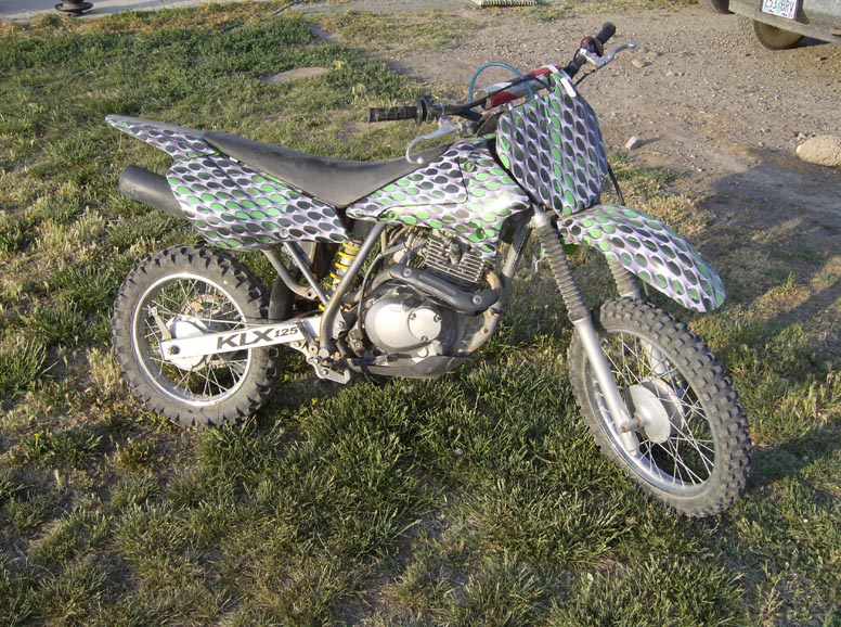 Kawasaki Bike Wrap