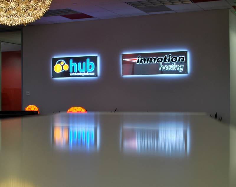 LED Illuminated Lobby Signs