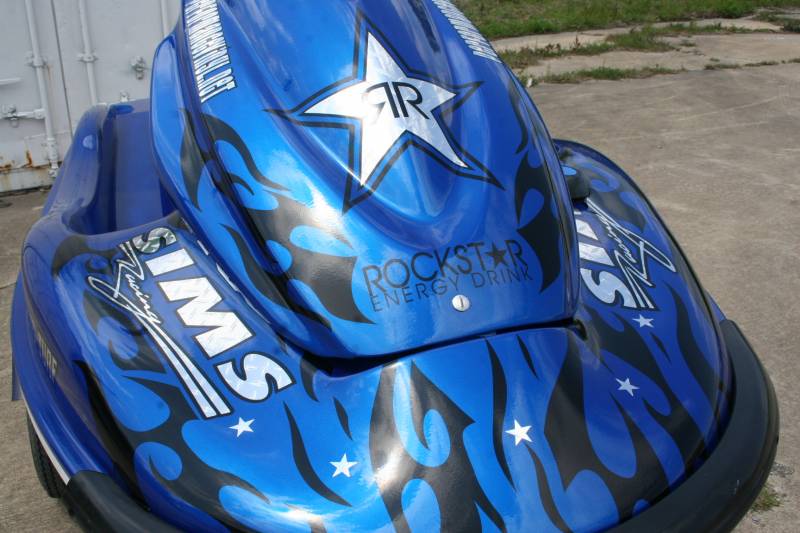 sims racing blue rockstar pwc