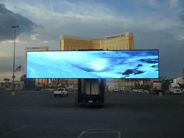 Trifold Video Wall Truck